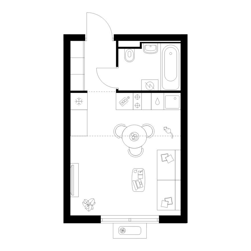 Студия-квартира