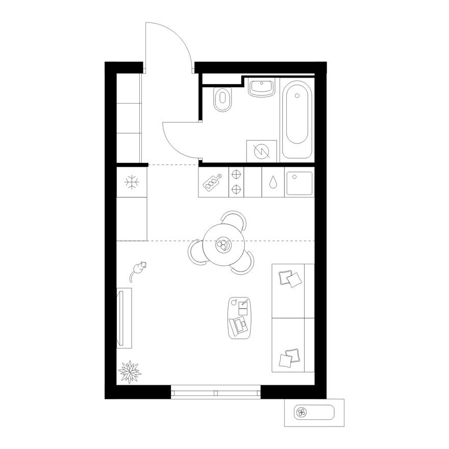 Студия-квартира