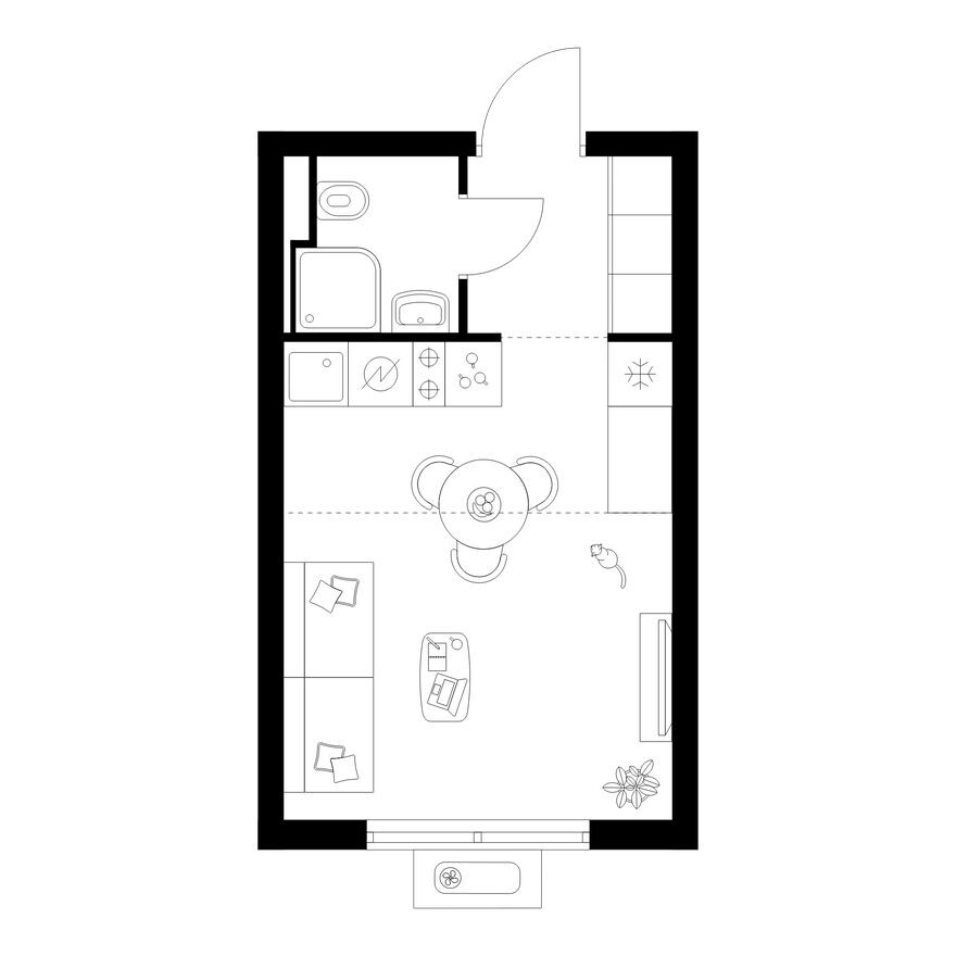 Студия-квартира