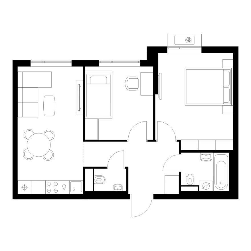 2к. квартира