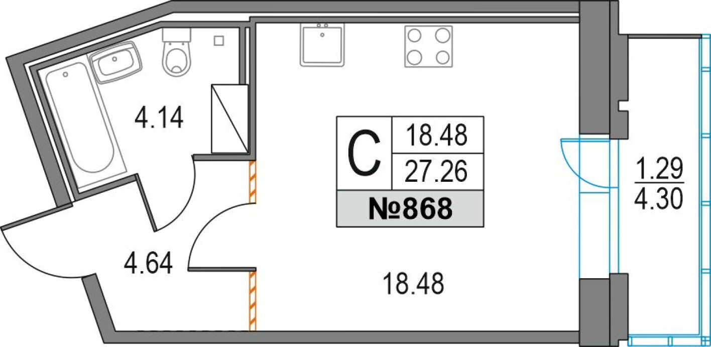 Студия-квартира