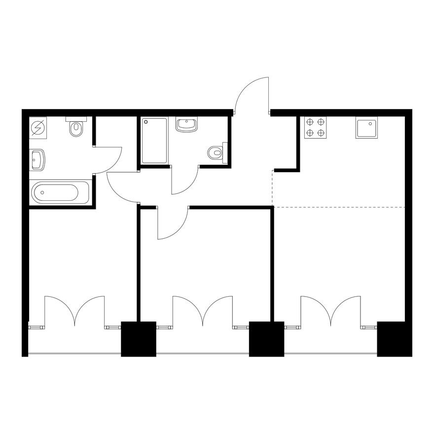 2к. квартира