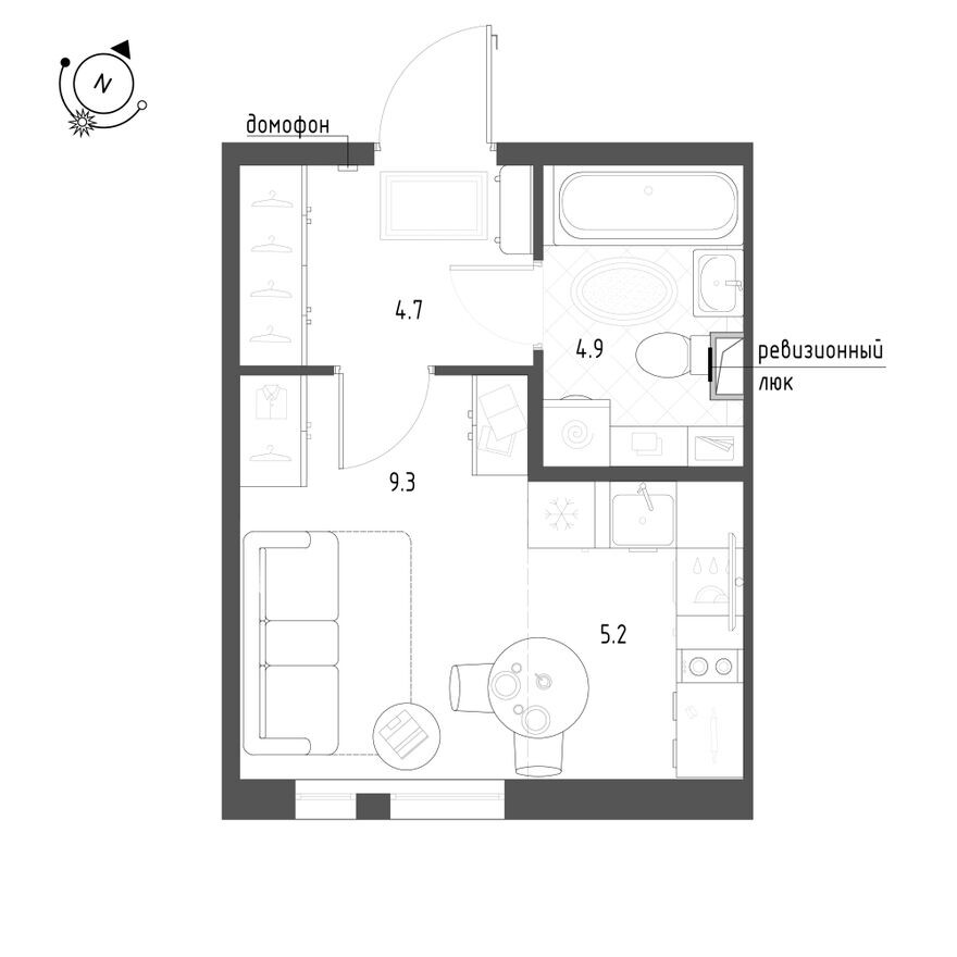 Студия-квартира