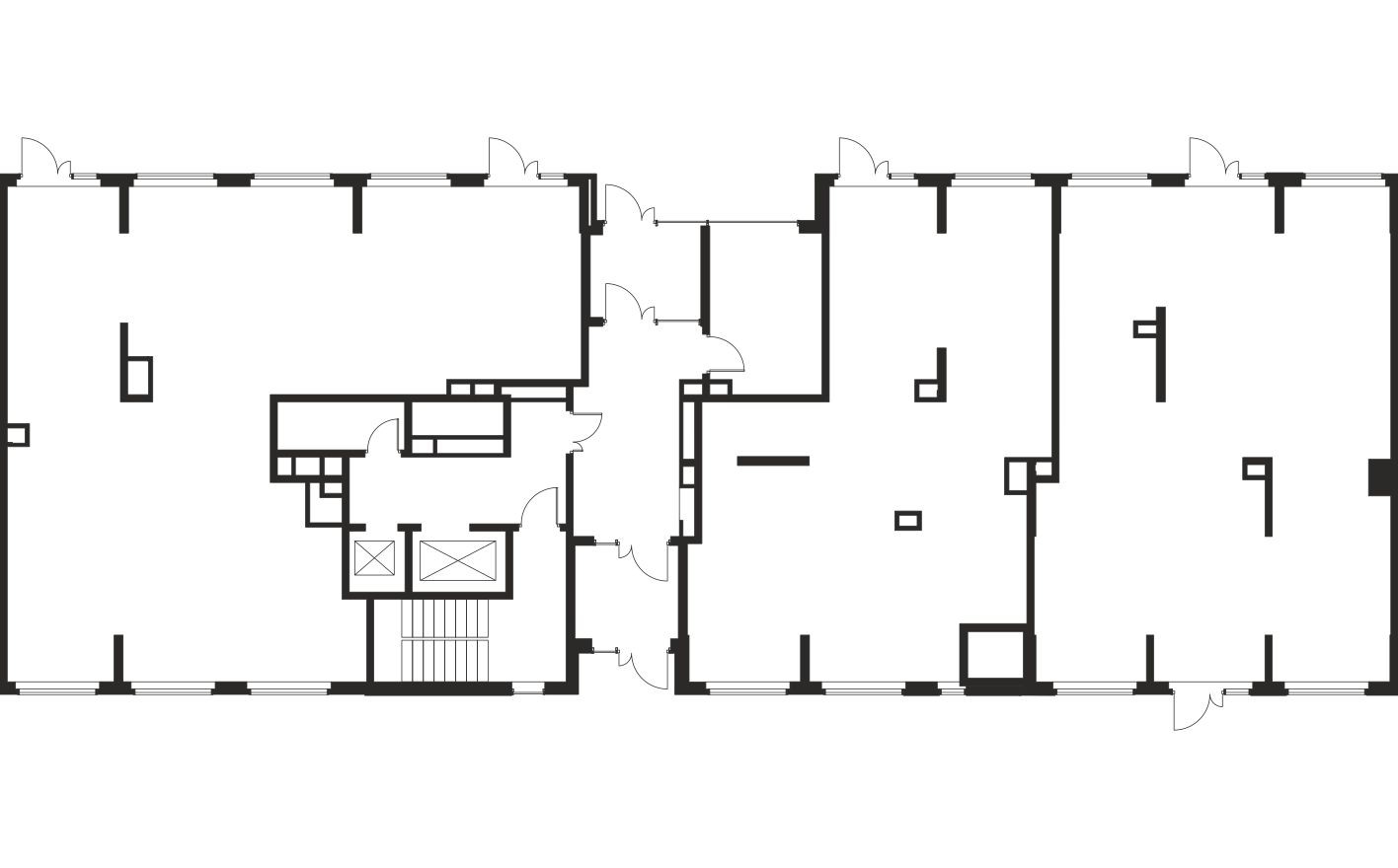 План этажа — Торговое помещение, 104.2 м²