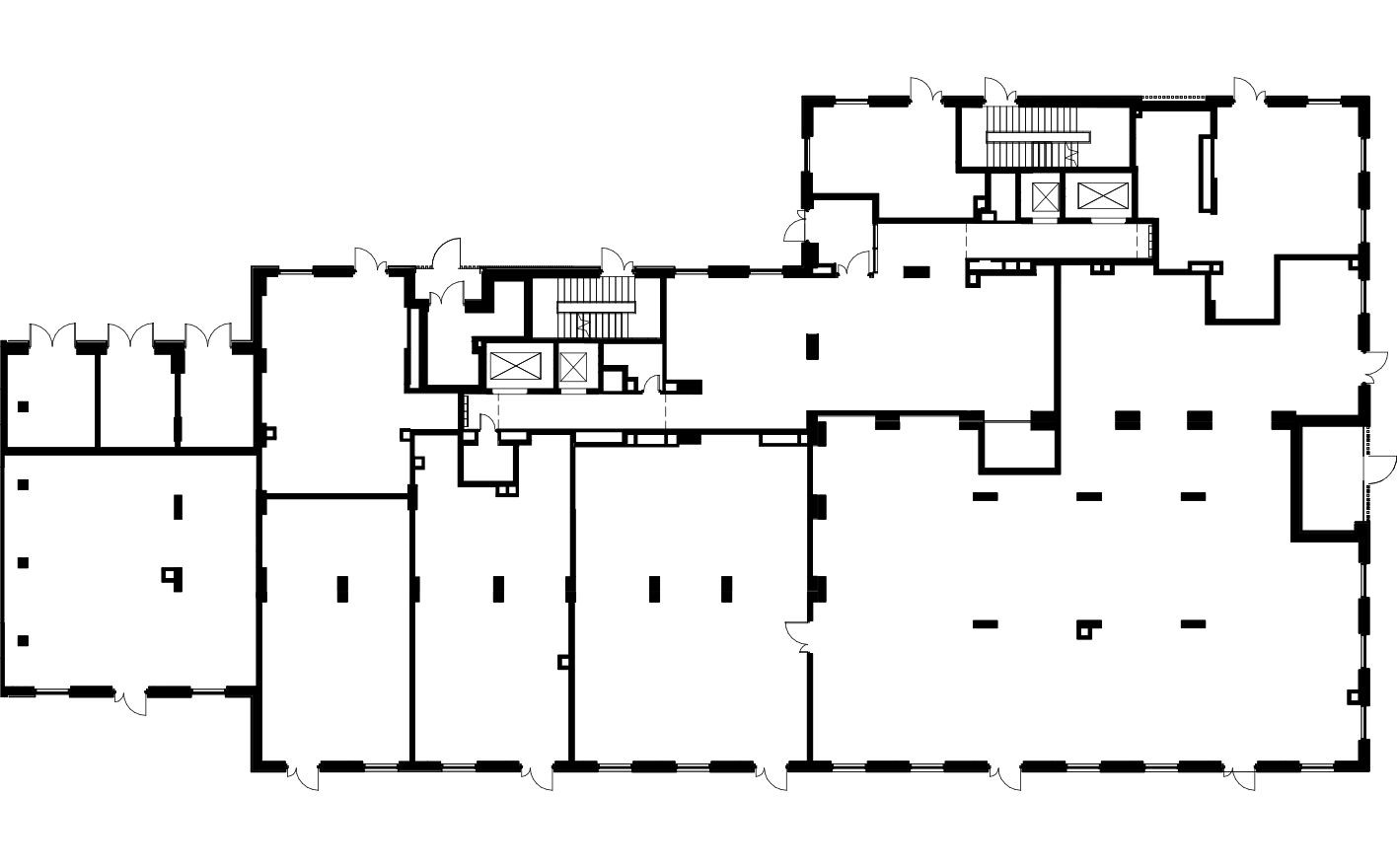 План этажа — Торговое помещение, 67.4 м²
