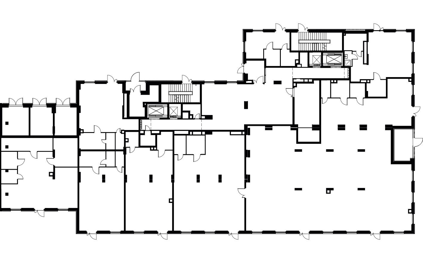 План этажа — Торговое помещение, 68.2 м²
