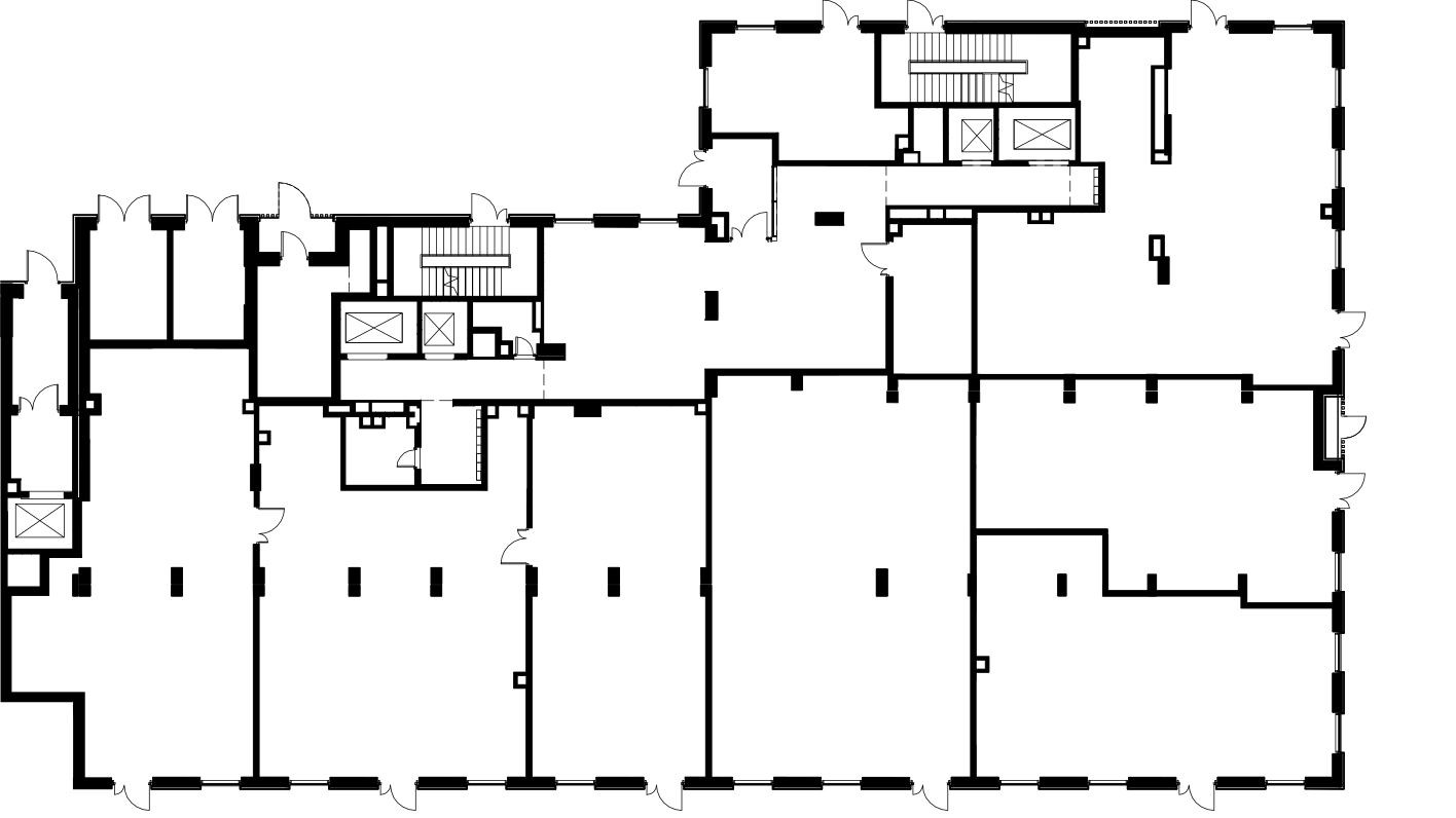План этажа — Торговое помещение, 116.6 м²