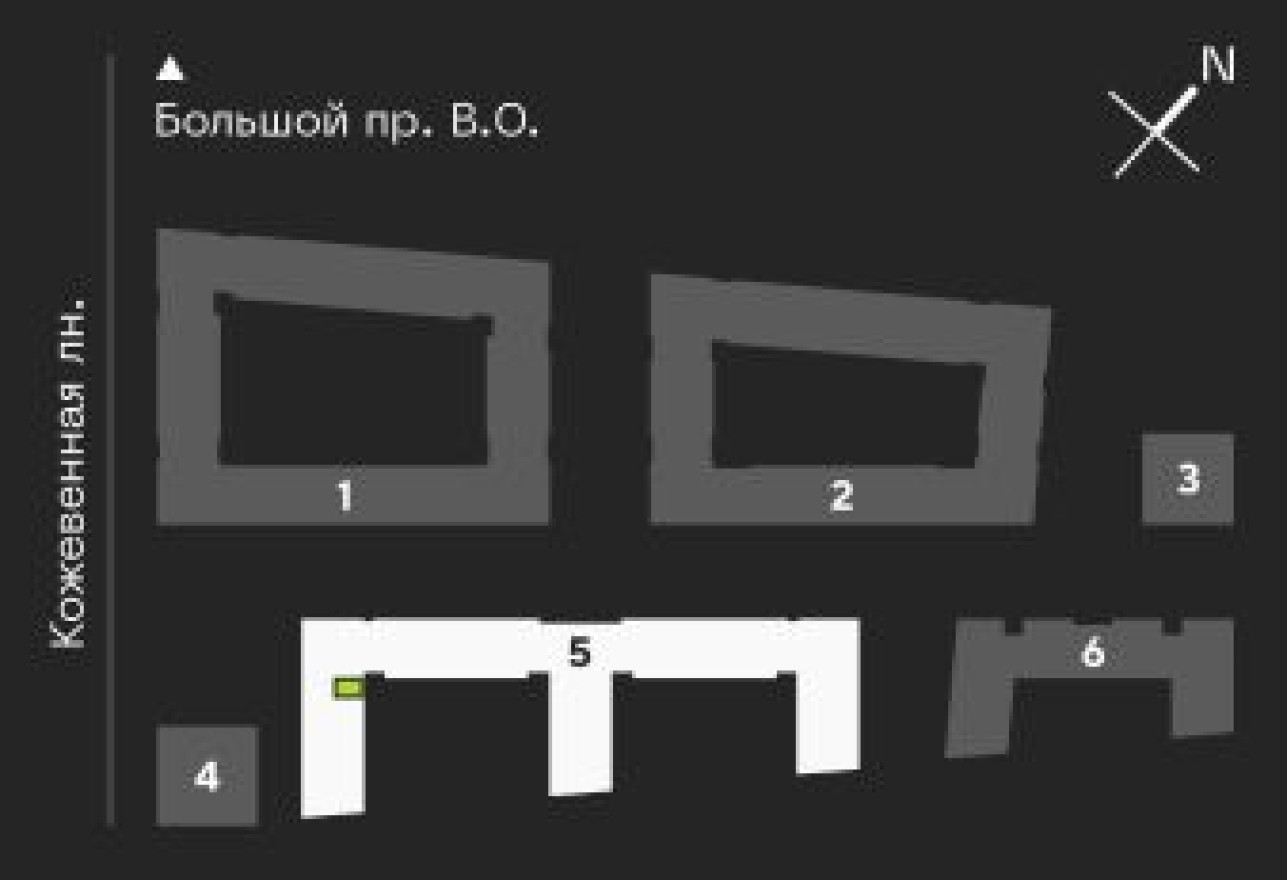 План этажа — Студия-квартира, 28.3 м²