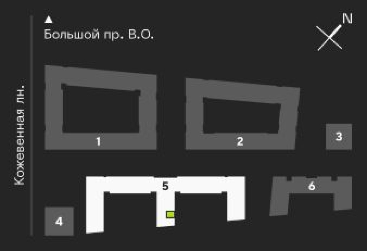 План этажа — 1к. квартира, 37.8 м²