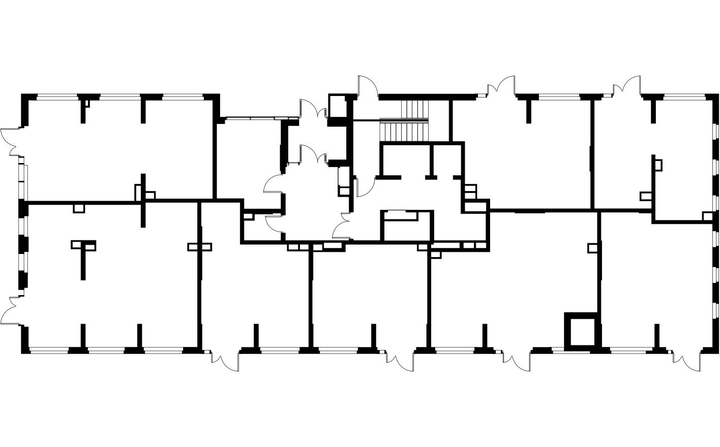 План этажа — Торговое помещение, 42.8 м²