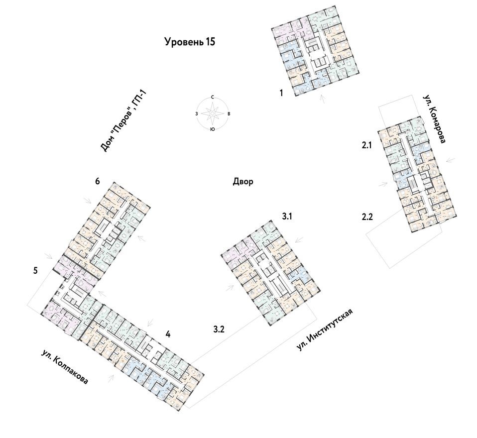 План этажа — Студия-квартира, 28.3 м²