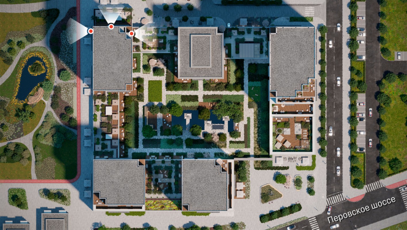 План этажа — 4к. квартира, 129.5 м²