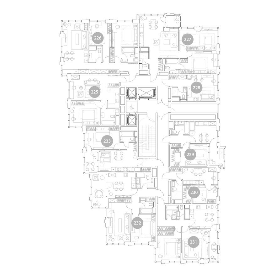 План этажа — Студия-квартира, 24.1 м²