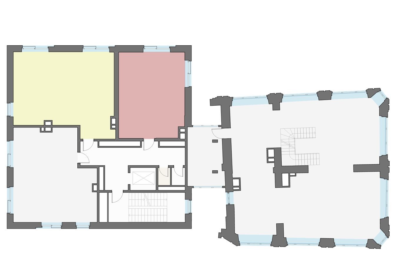 План этажа — Студия-квартира, 50.3 м²