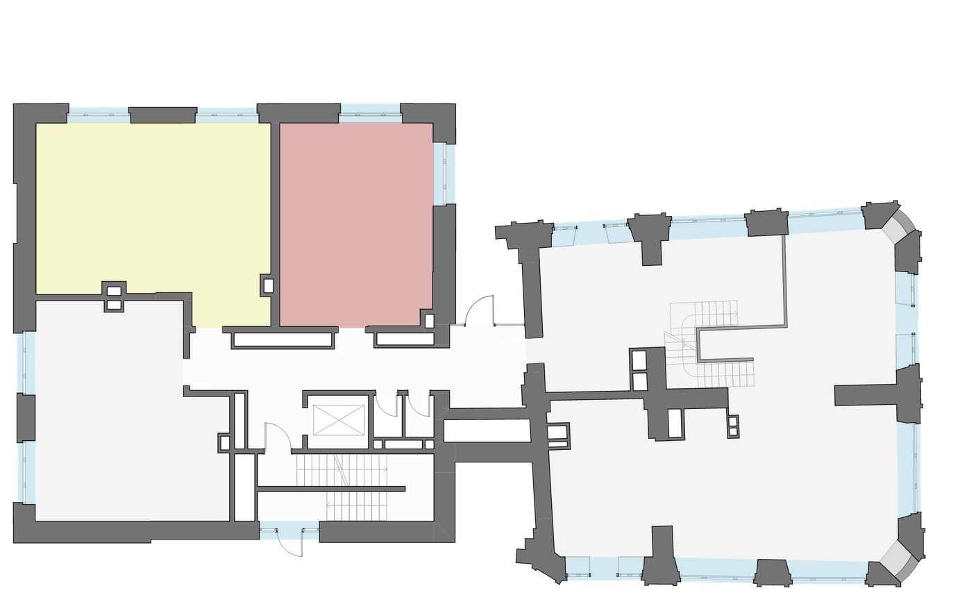 План этажа — Студия-квартира, 49.6 м²