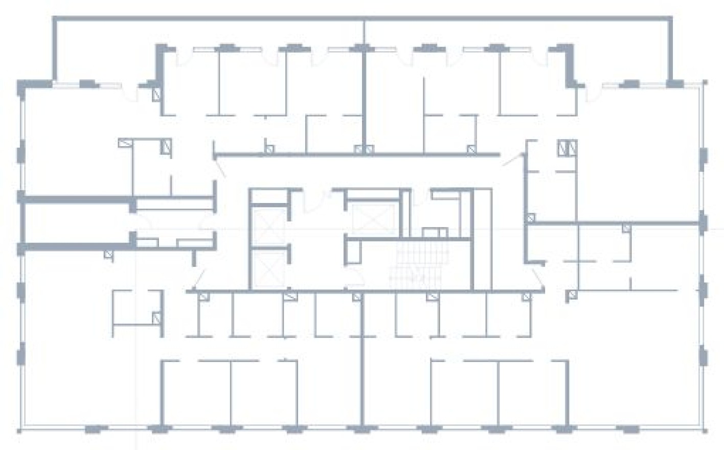 План этажа — 3е квартира, 111.0 м²