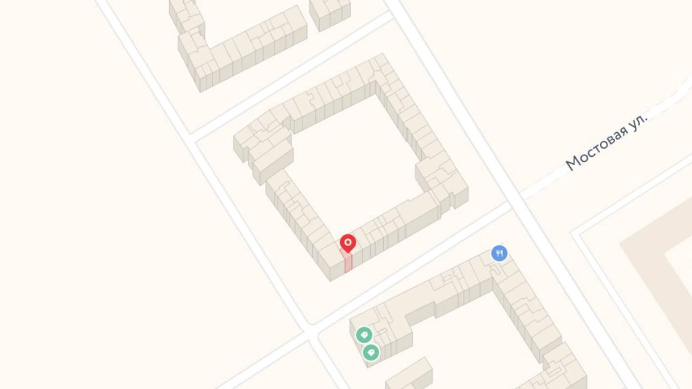 План этажа — Торговое помещение, 36.6 м²