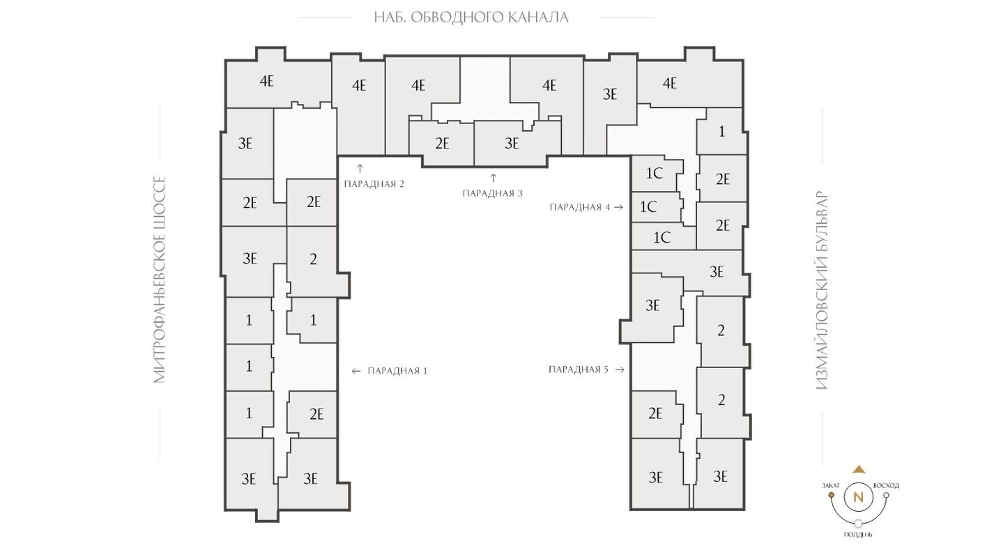 План этажа — Студия-квартира, 27.7 м²