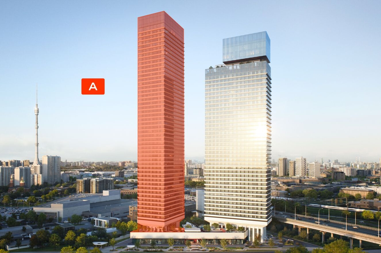 План этажа — 1к. квартира, 40.2 м²