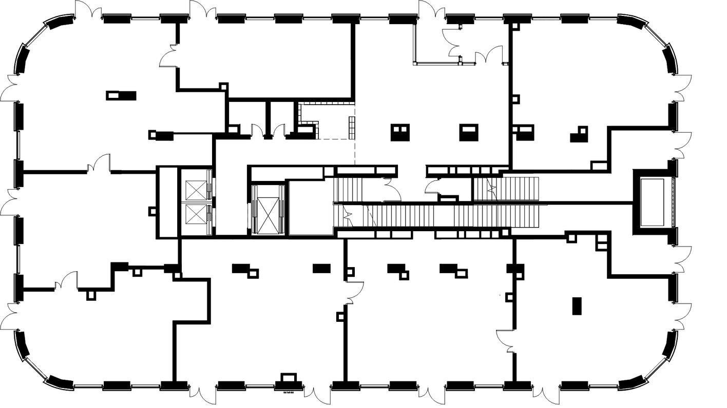 План этажа — Торговое помещение, 63.6 м²