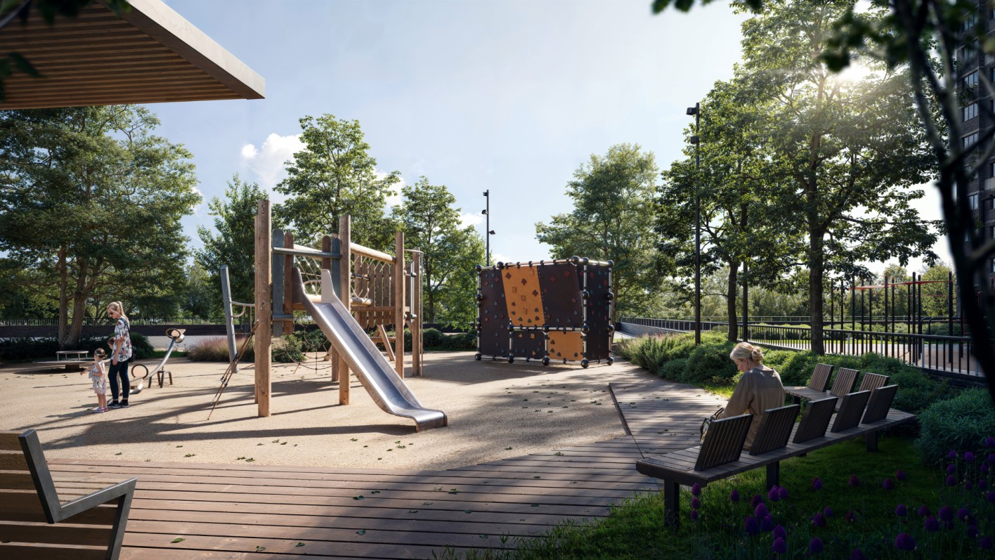 Октябрь парк