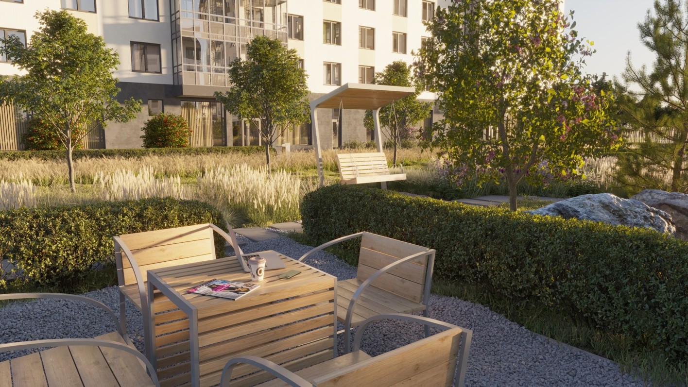 Дома у сада