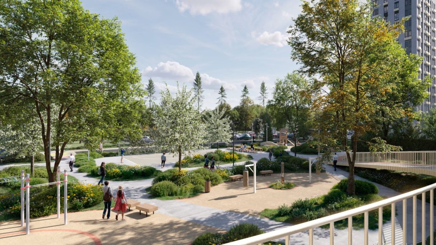 Квартал на воде