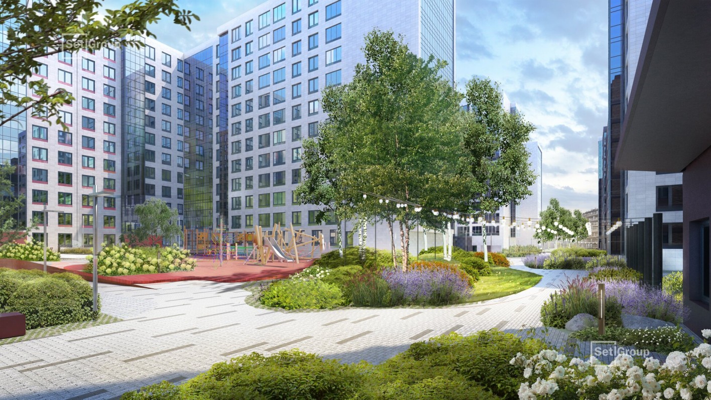 Панорама парк Сосновка