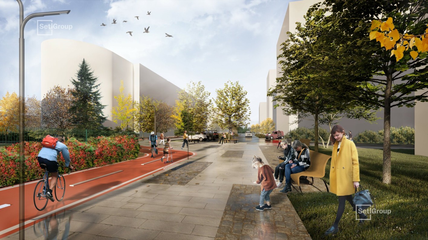 Панорама парк Сосновка