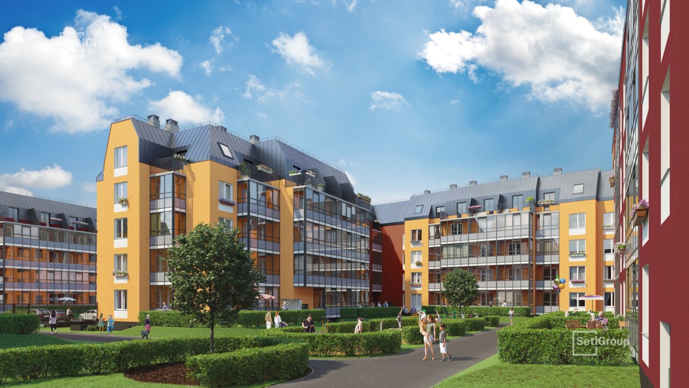 Зеленый квартал на Пулковских высотах