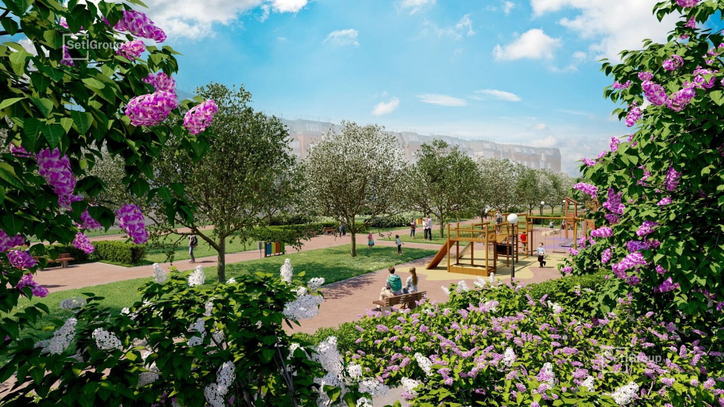 Зеленый квартал на Пулковских высотах