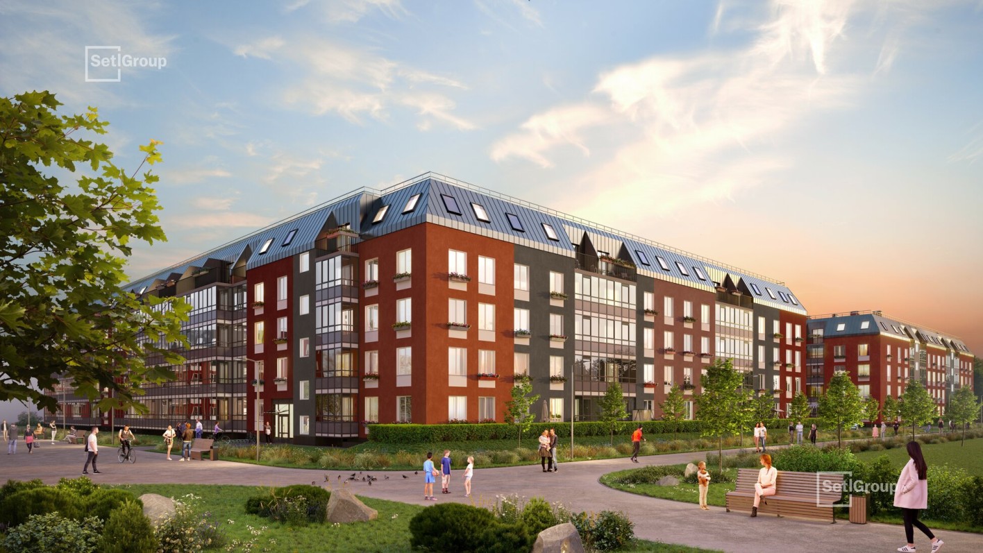 Зеленый квартал на Пулковских высотах