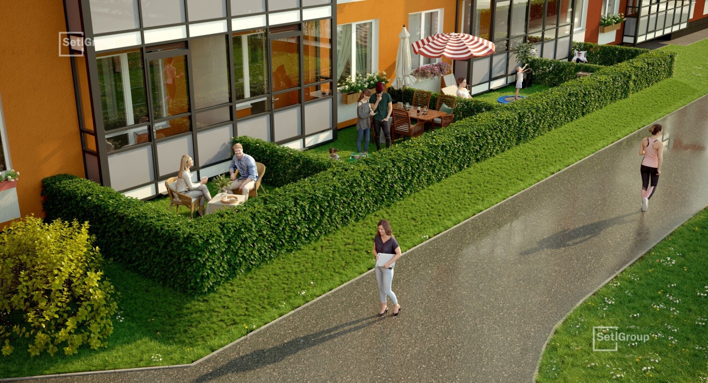 Зеленый квартал на Пулковских высотах