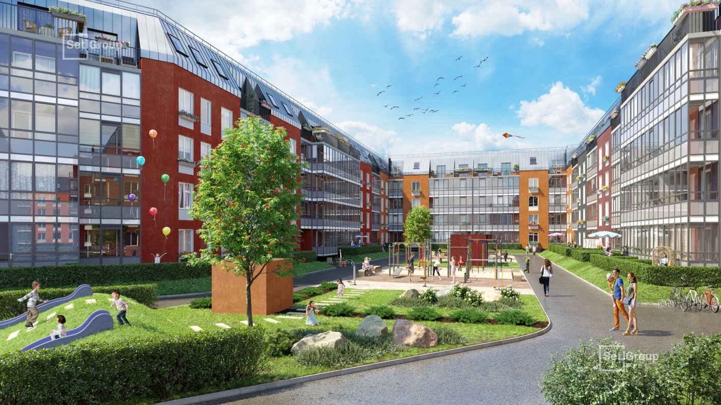 Зеленый квартал на Пулковских высотах