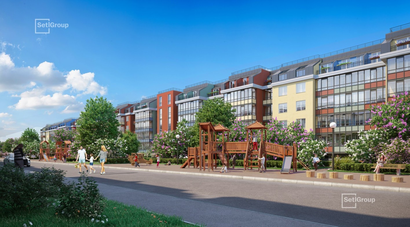 Зеленый квартал на Пулковских высотах