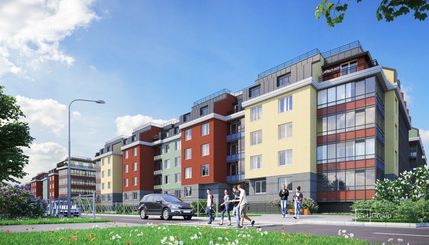 Зеленый квартал на Пулковских высотах